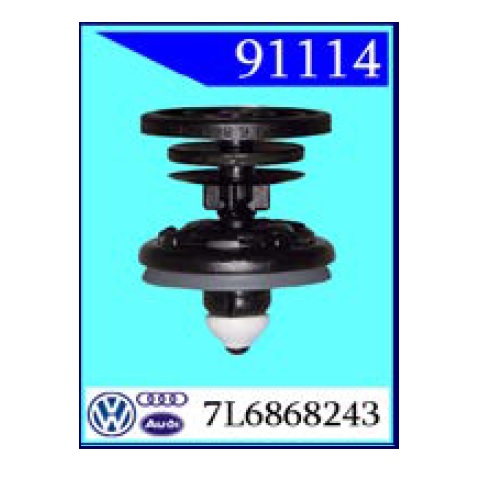 Держатель панели черный VW T5 (91114 (С1249)                               
