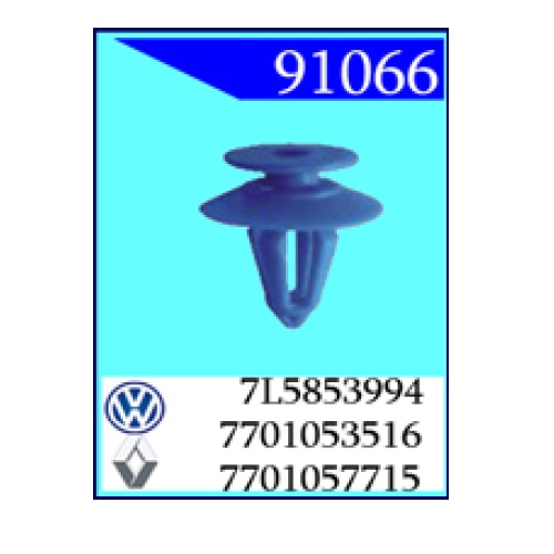 Крепежное изделие AW, Renault 91066 (С0960)                                