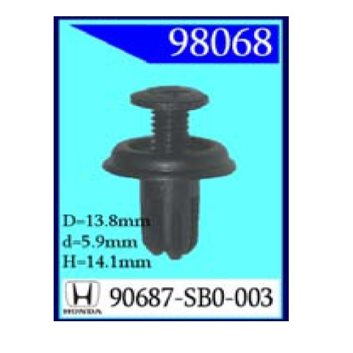 Крепежное изделие Honda (98068)                                            