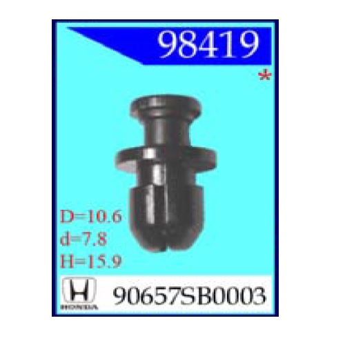 Крепежное изделие HONDA 98419 (С0248)                                      