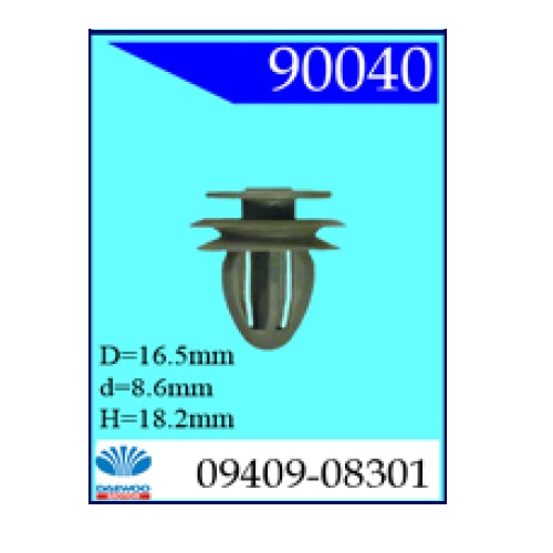 Крепежное изделие Honda, Daewoo (90040-88029)                              