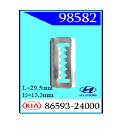 Крепежное изделие Hyundai,GM-Daewoo (98582)                                