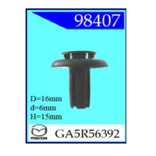 Крепежное изделие Mazda 98407 (С0833)                                      