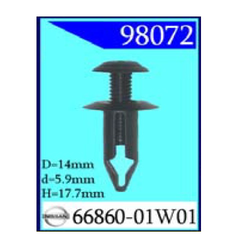 Крепежное изделие Nissan (98072)                                           