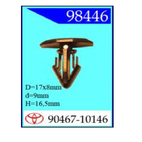 Крепежное изделие Toyota (98446)                                           
