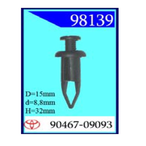 Крепежное изделие Toyota 98139 (С0111)                                     