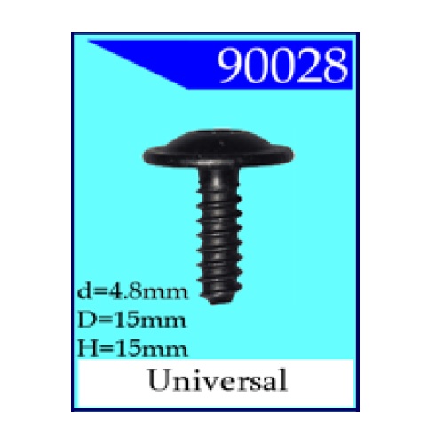 Саморез 4,8х16 с прессшайбой, Torx, тупой конец (90028-91187)              